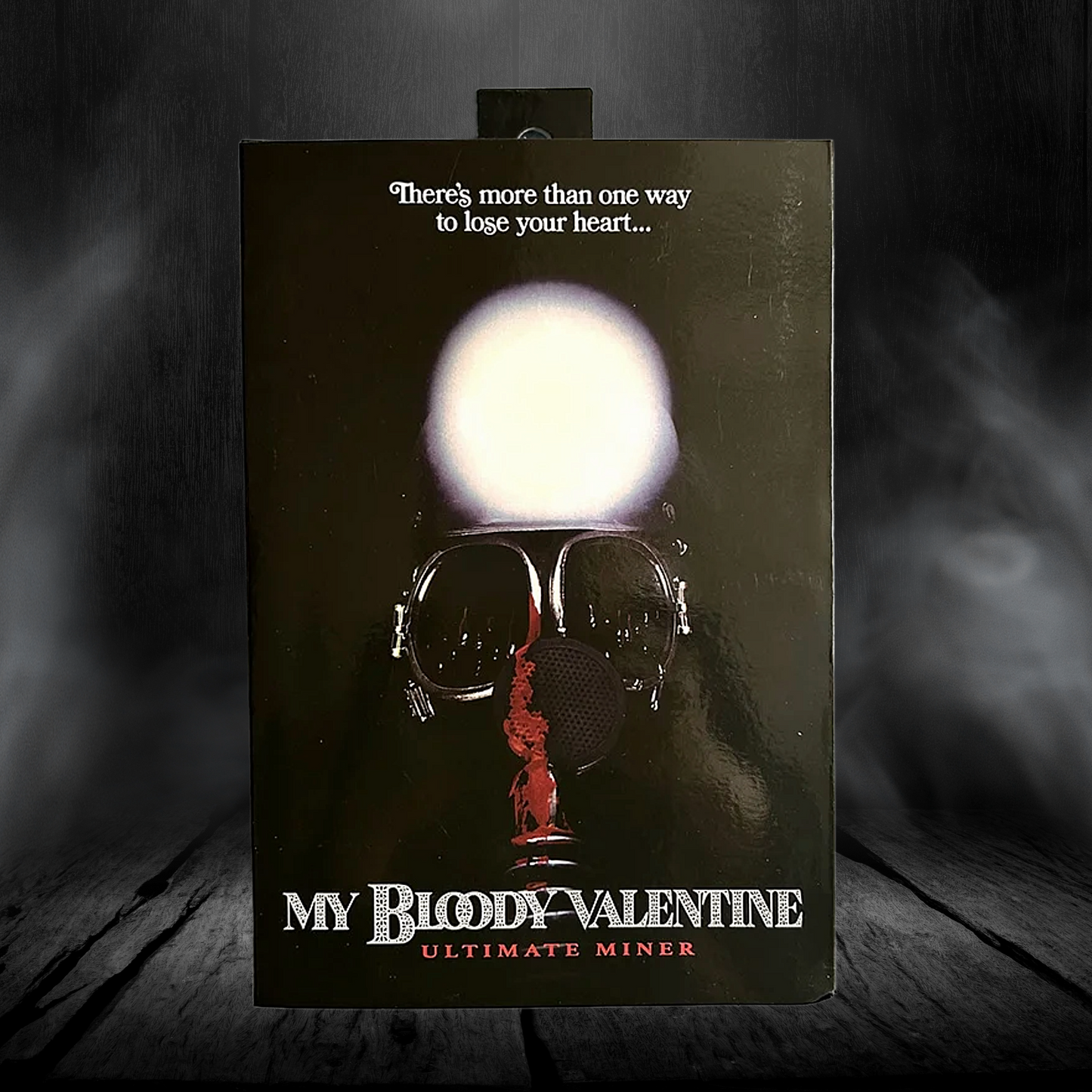 Poster for 'My Bloody Valentine Ultimate Miner' with a dark background and text.