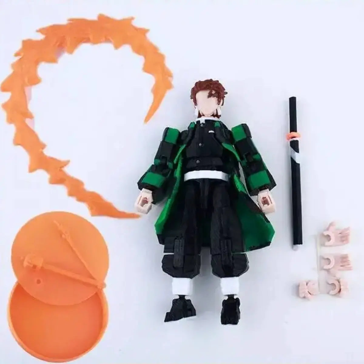 Demon Slayer | Tanjiro Kamado | Anime | 3D Printed Figure Set