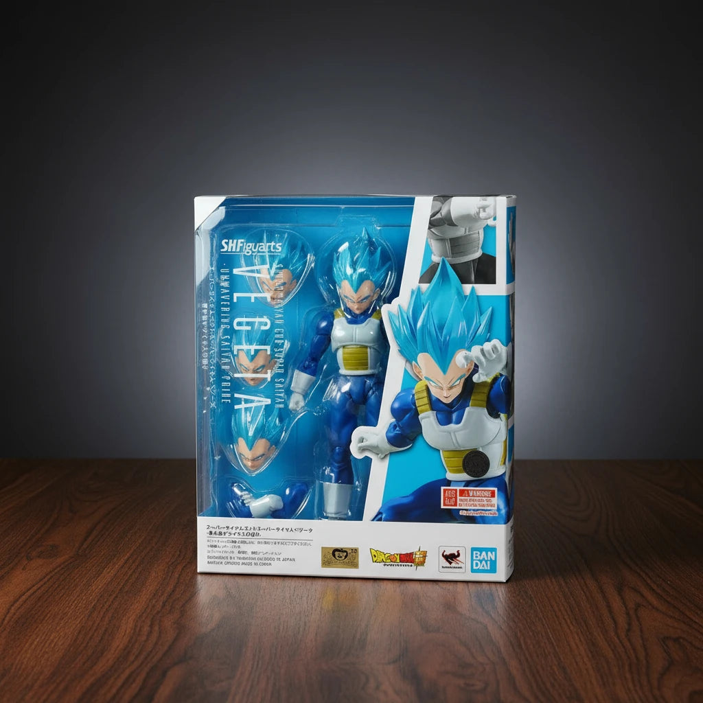 Dragon Ball Z | Super Saiyan Blue Vegeta | Anime | Articulated Action Figure