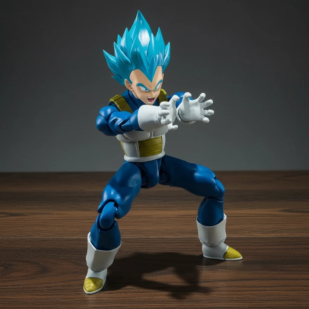Dragon Ball Z | Super Saiyan Blue Vegeta | Anime | Articulated Action Figure