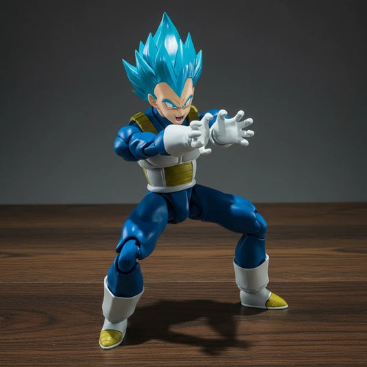 Dragon Ball Z | Super Saiyan Blue Vegeta | Anime | Articulated Action Figure