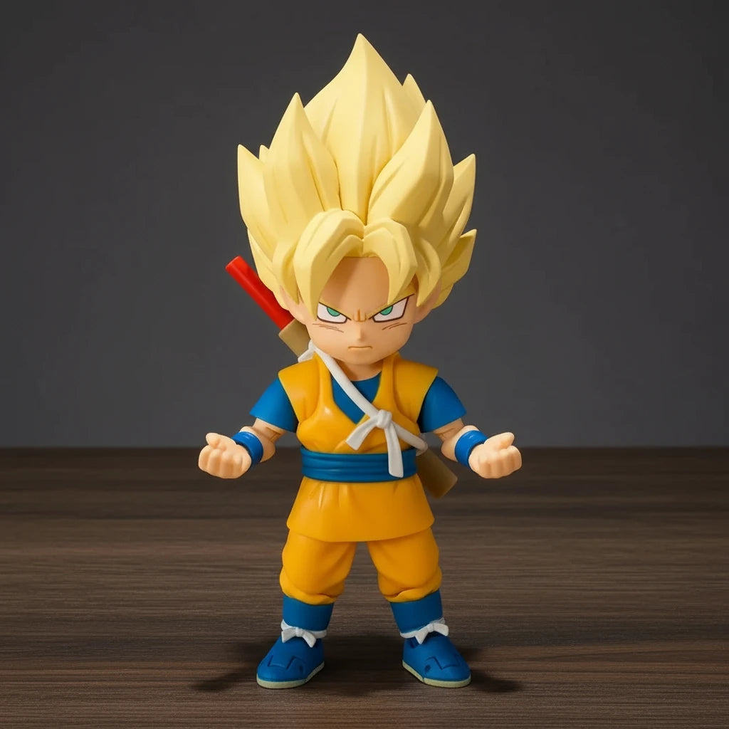Dragon Ball Z | Mini Super Saiyan Son Goku | Anime | Articulated Action Figure