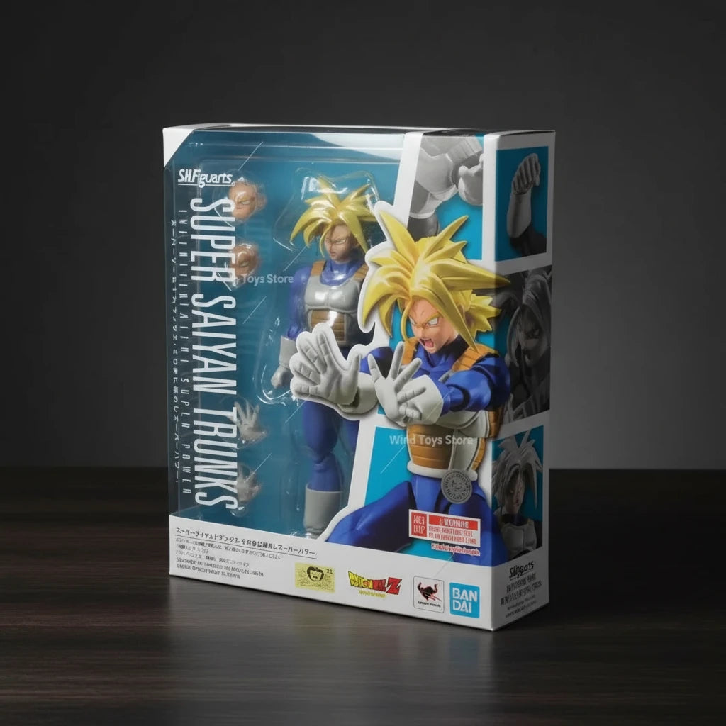 Dragon Ball Z | Super Saiyan Trunks | Anime | Articulated Action Figure