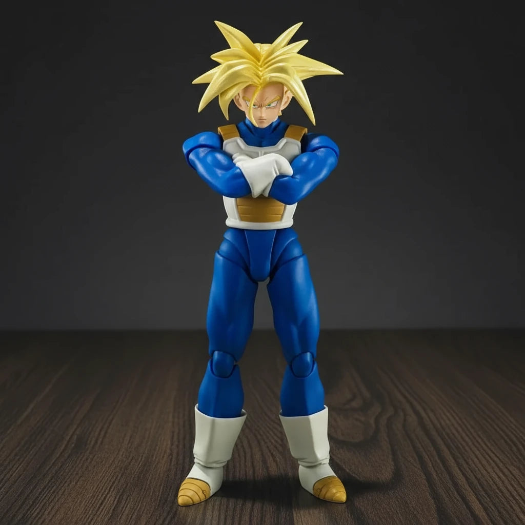 Dragon Ball Z | Super Saiyan Trunks | Anime | Articulated Action Figure