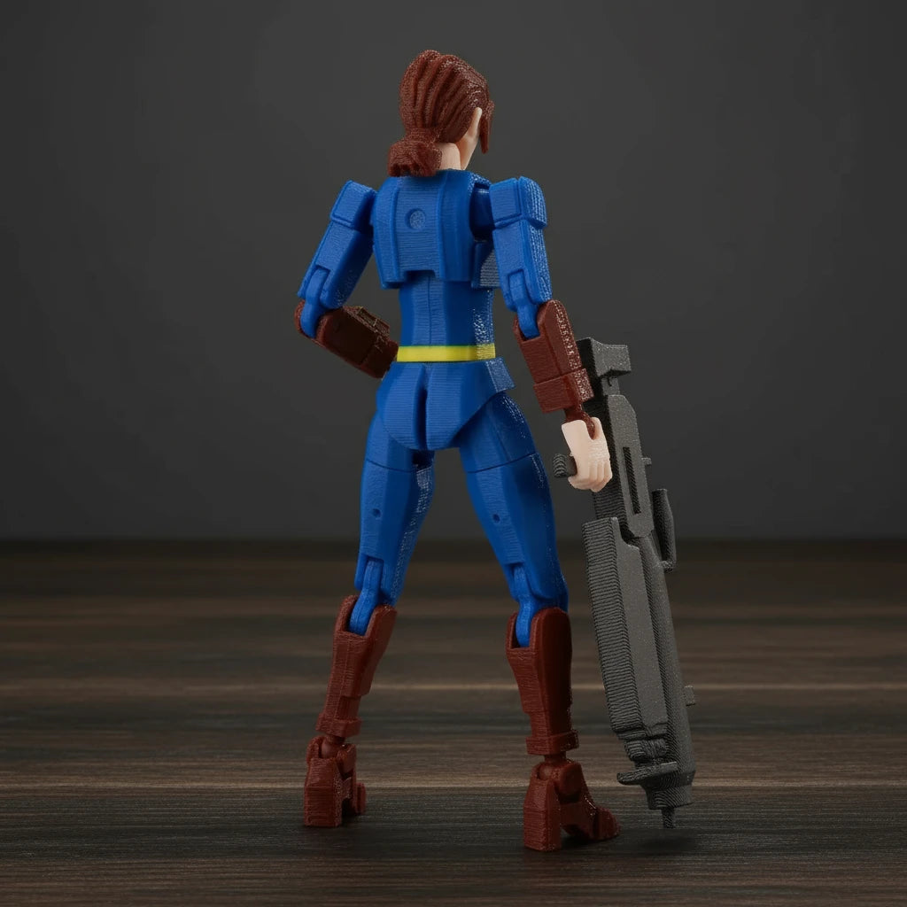 Fallout | Nate & Nora | Gaming | 3D Printed Figure Set