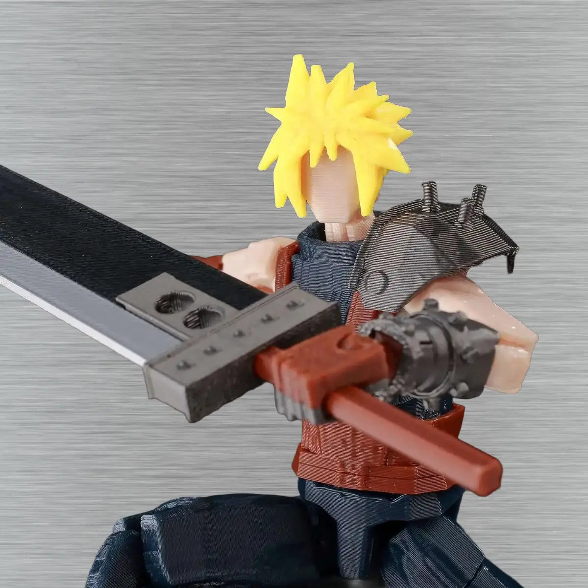 Final Fantasy VII | Cloud Strife | 3D Printed Anime Figure