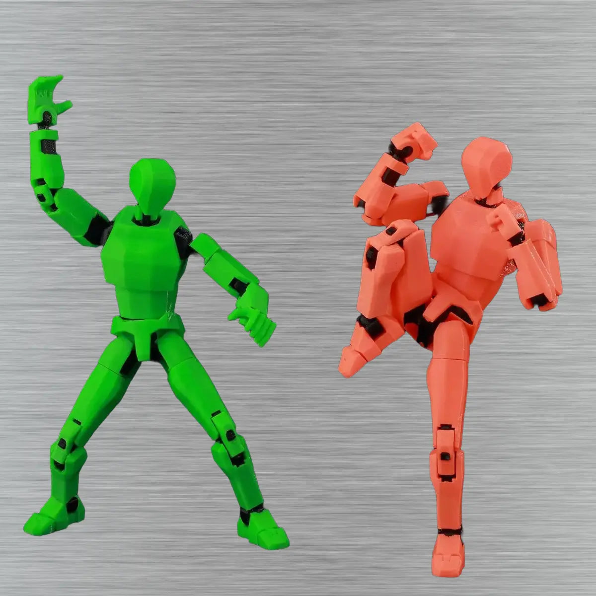 Generic Figures | Collectible | 3D Printed Articulated Figure Set