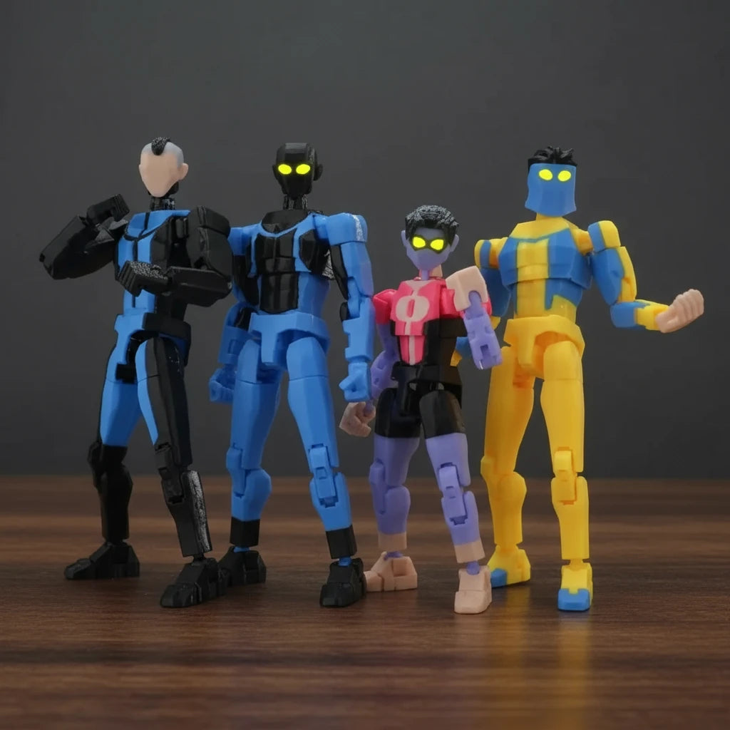 Invincible Universe | Omni-Man & Mark Grayson Collection | 3D Printed Comic Figures