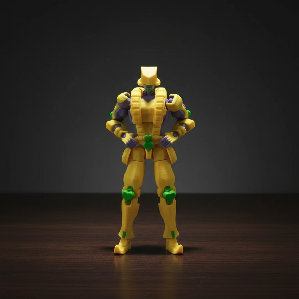 JoJo’s Bizarre Adventure | Dio Brando & The World | Anime | 3D Printed Figure Set