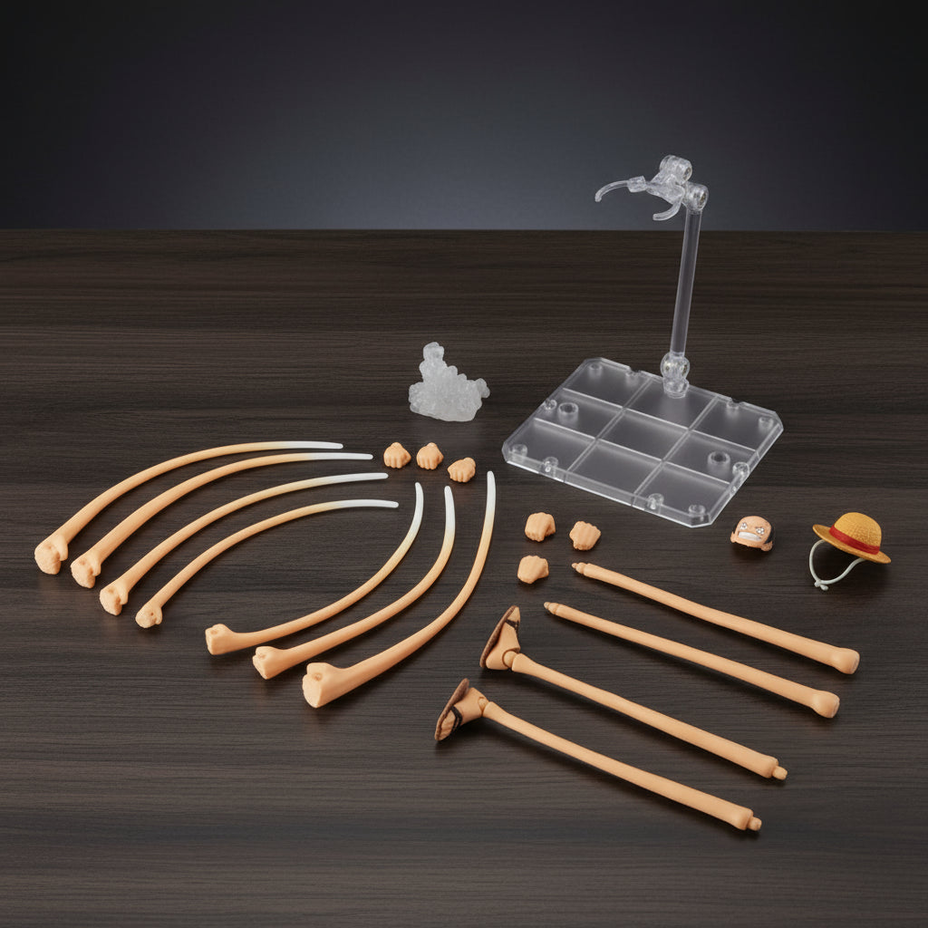 One Piece | Monkey D. Luffy | Gum Gum Part Set | Anime | Articulated Action Figure Accessories