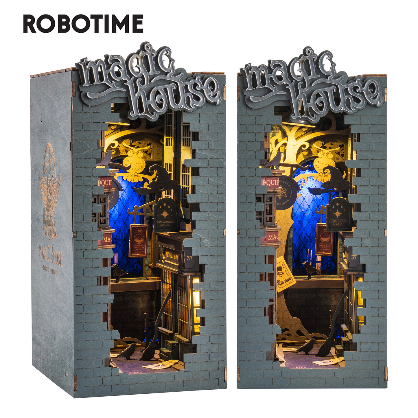 Robotime | Rolife | Book Nooks Series | Magic House | Miniature & DIY Model Kits