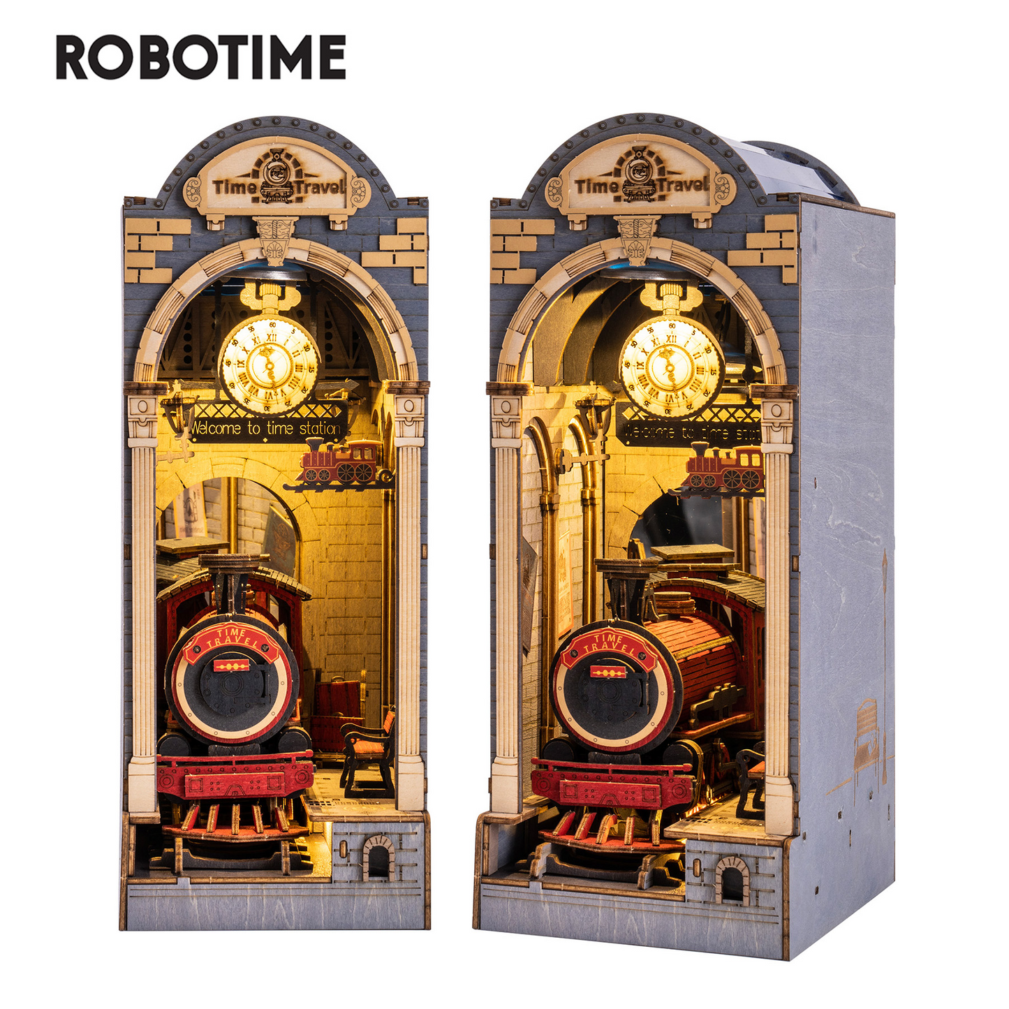 Robotime | Rolife | Book Nooks Series | Time Travel | Miniature & DIY Model Kits