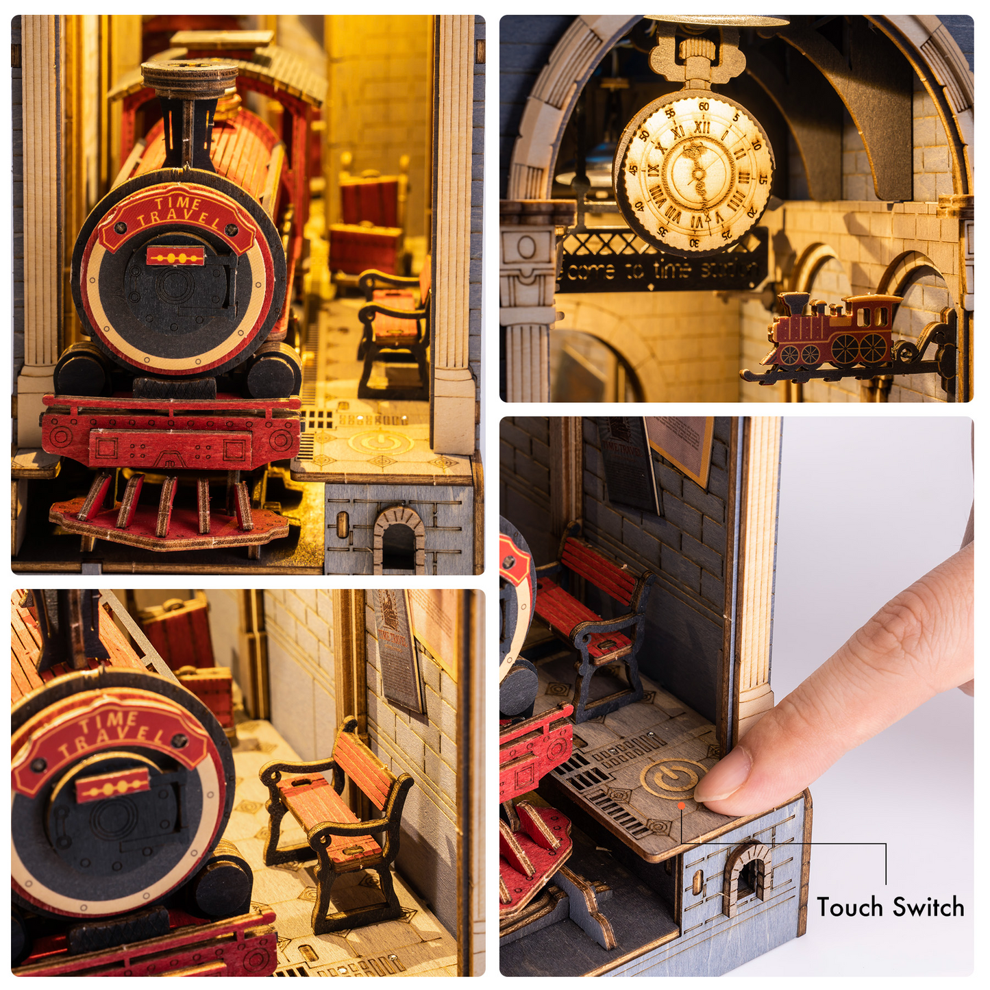 Robotime | Rolife | Book Nooks Series | Time Travel | Miniature & DIY Model Kits