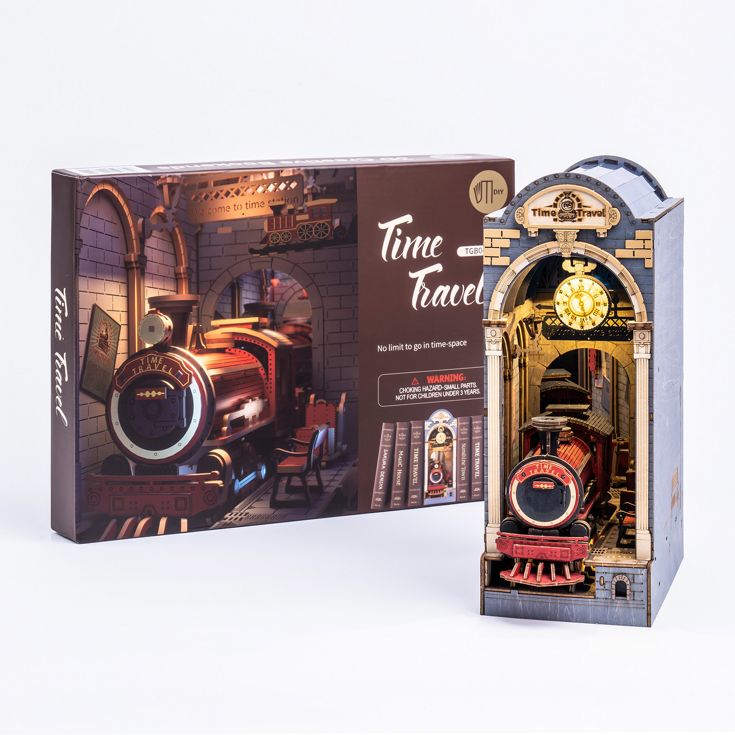 Robotime | Rolife | Book Nooks Series | Time Travel | Miniature & DIY Model Kits
