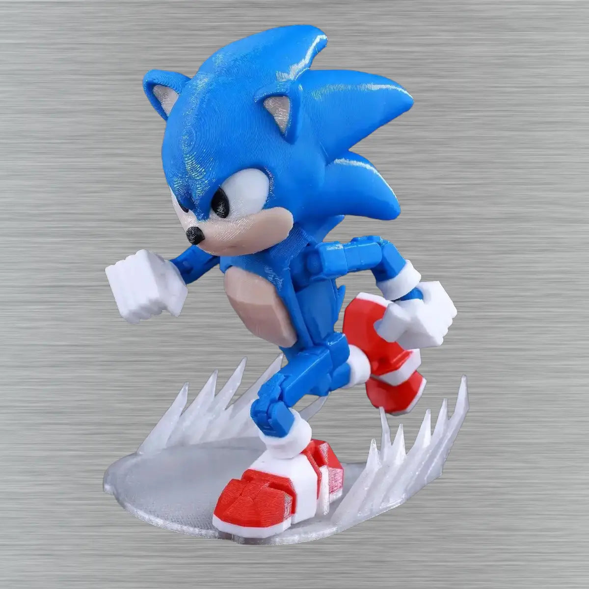 Sonic the Hedgehog | Sonic & Shadow | Gaming | 3D Printed Figure Set