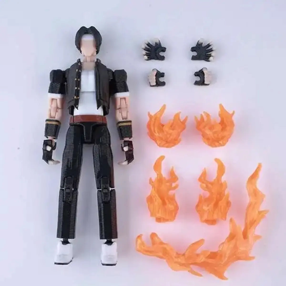 The King of Fighters | Kyo Kusanagi & Iori Yagami | Gaming | 3D Printed Figure Set