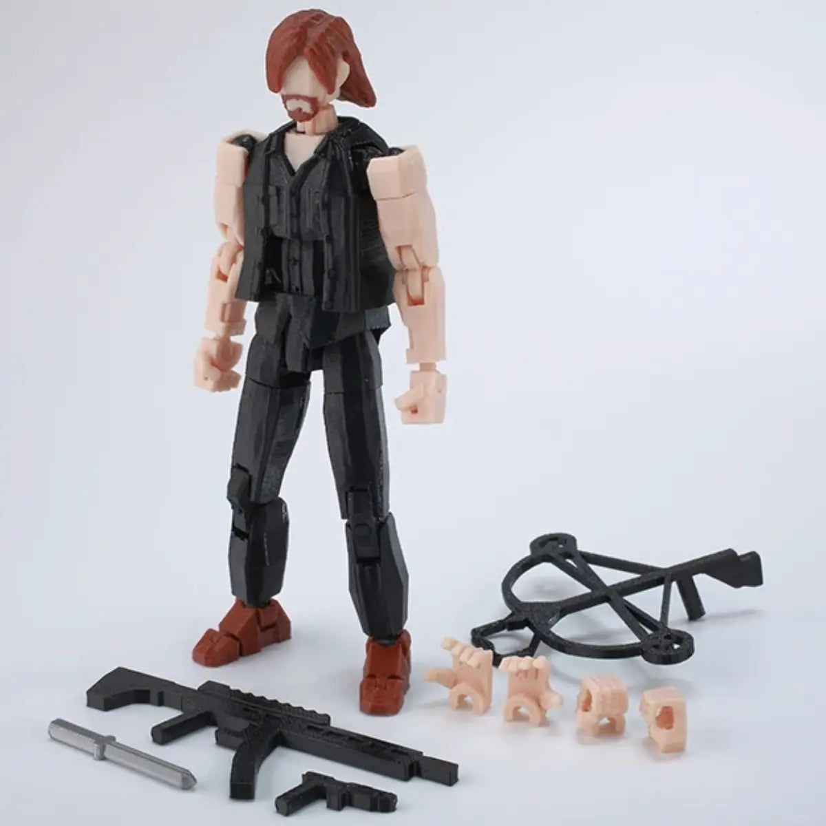 The Walking Dead | Daryl Dixon & Rick Grimes | Movie/TV | 3D Printed Figure Set