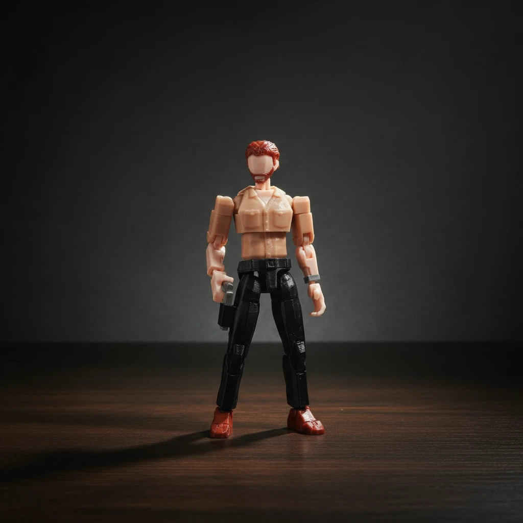 The Walking Dead | Daryl Dixon & Rick Grimes | Movie/TV | 3D Printed Figure Set