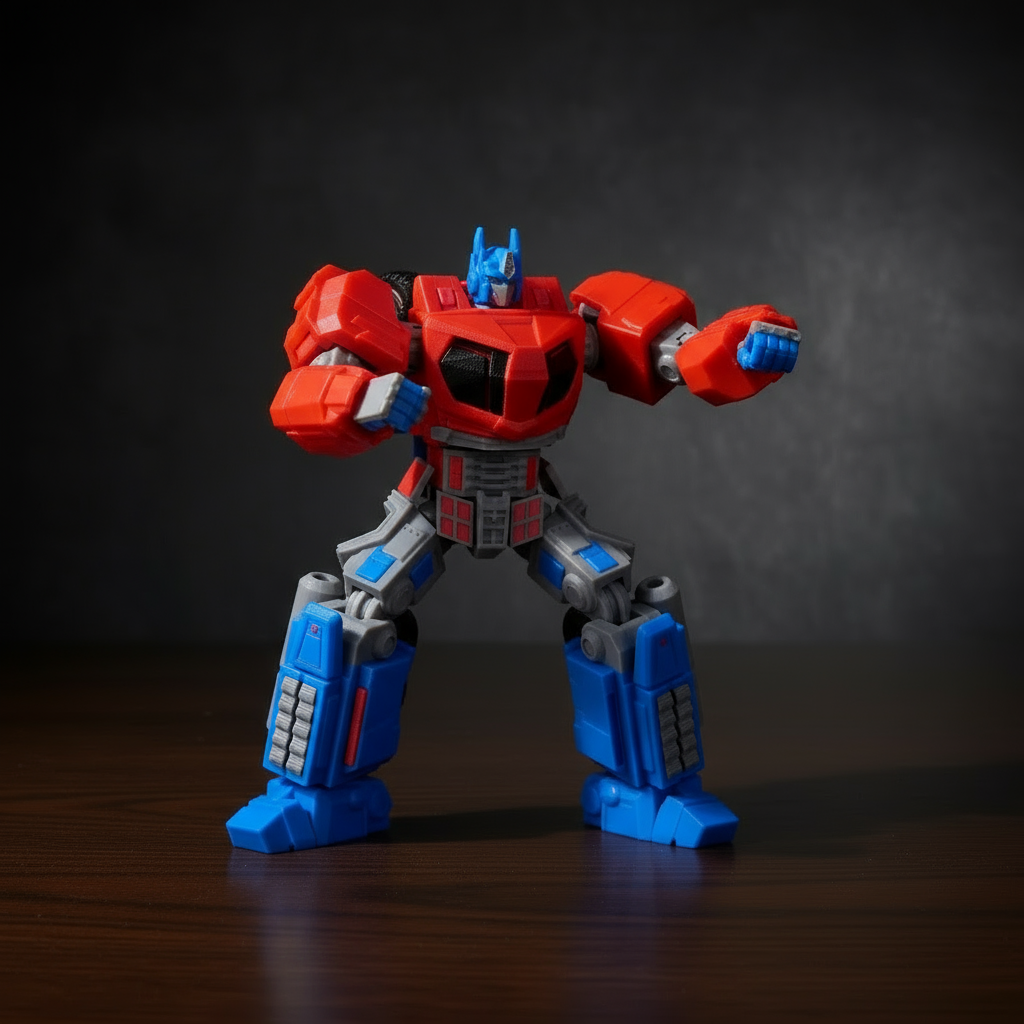 Transformers | Optimus Prime & Optimus Prime MAX | Gaming | 3D Printed Figure Set