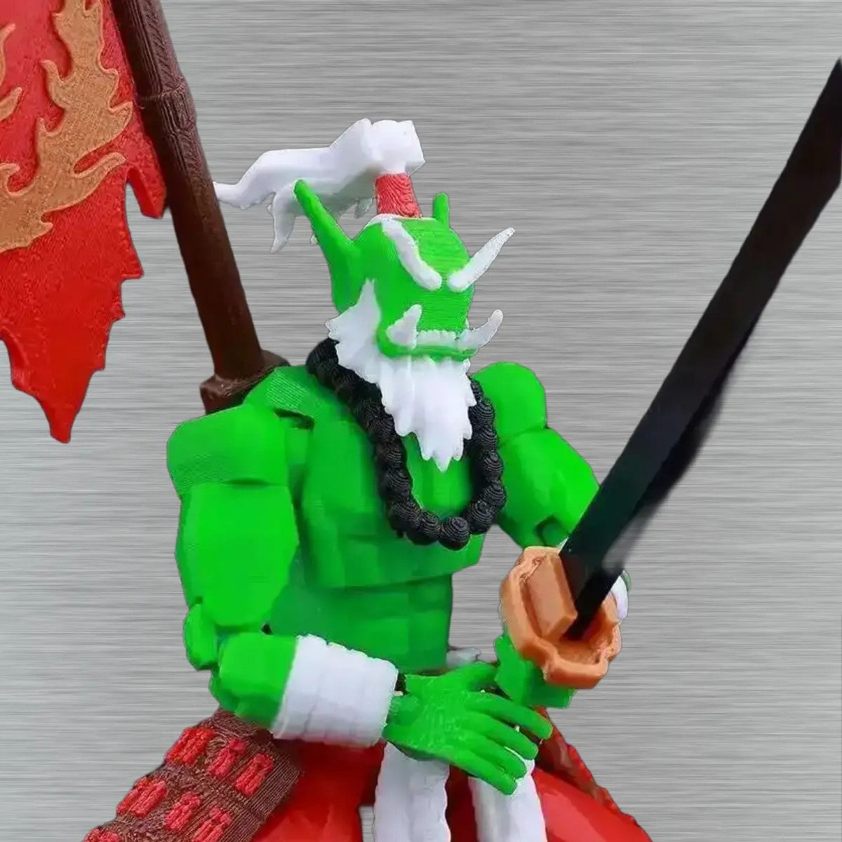 Warcraft | Illidan Stormrage, Green Blademaster & Fireblade Master | Gaming | 3D Printed Figure Set