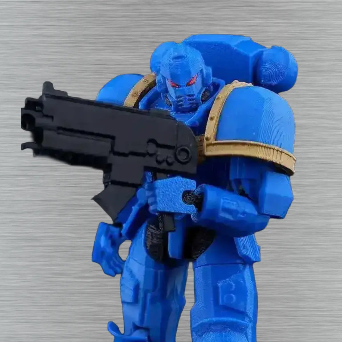 Warhammer 40K | Titus Heroic Pose & Space Marine Squad | Gaming | 3D Printed Figure Set