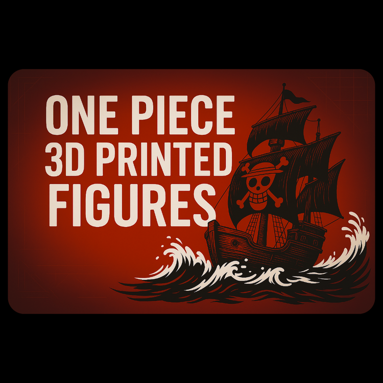 One Piece 3D Printed Figure Collection