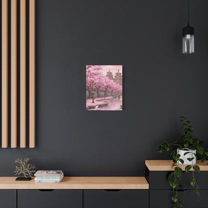 One Piece-Inspired | Wano Blossom Grove Canvas Poster | Vertical Wall Art
