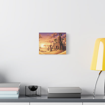 Desert Kingdom | Anime-Inspired Canvas Poster | Horizontal Wall Art