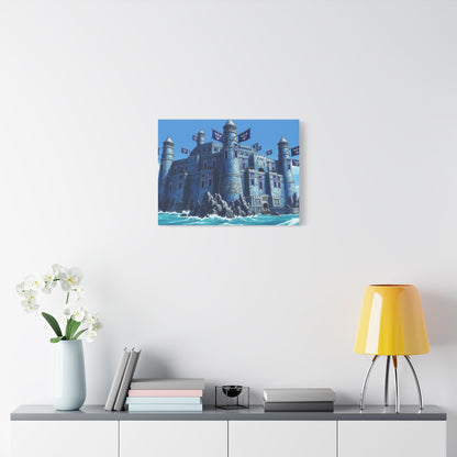 One Piece-Inspired | Marine Fortress Canvas Poster | Horizontal Wall Art