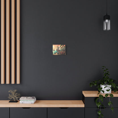 One Piece-Inspired | Pirate Dock Canvas Poster | Horizontal Wall Art