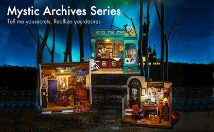 Robotime | Rolife | Mystic Archives Series | Kiki's Magic Emporium | Miniature & DIY Model Kits