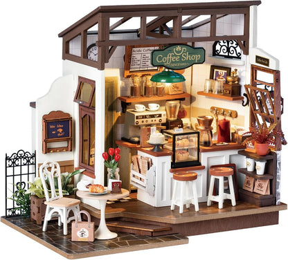 Robotime | Rolife | Miniature House | No.17 Cafe | Miniature & DIY Model Kits