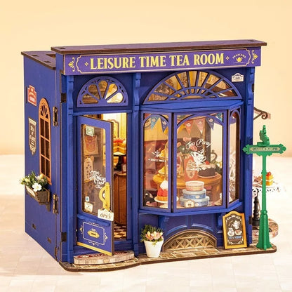 Robotime | Rolife | Leisure Time Tea Room | Miniature & DIY Model Kits