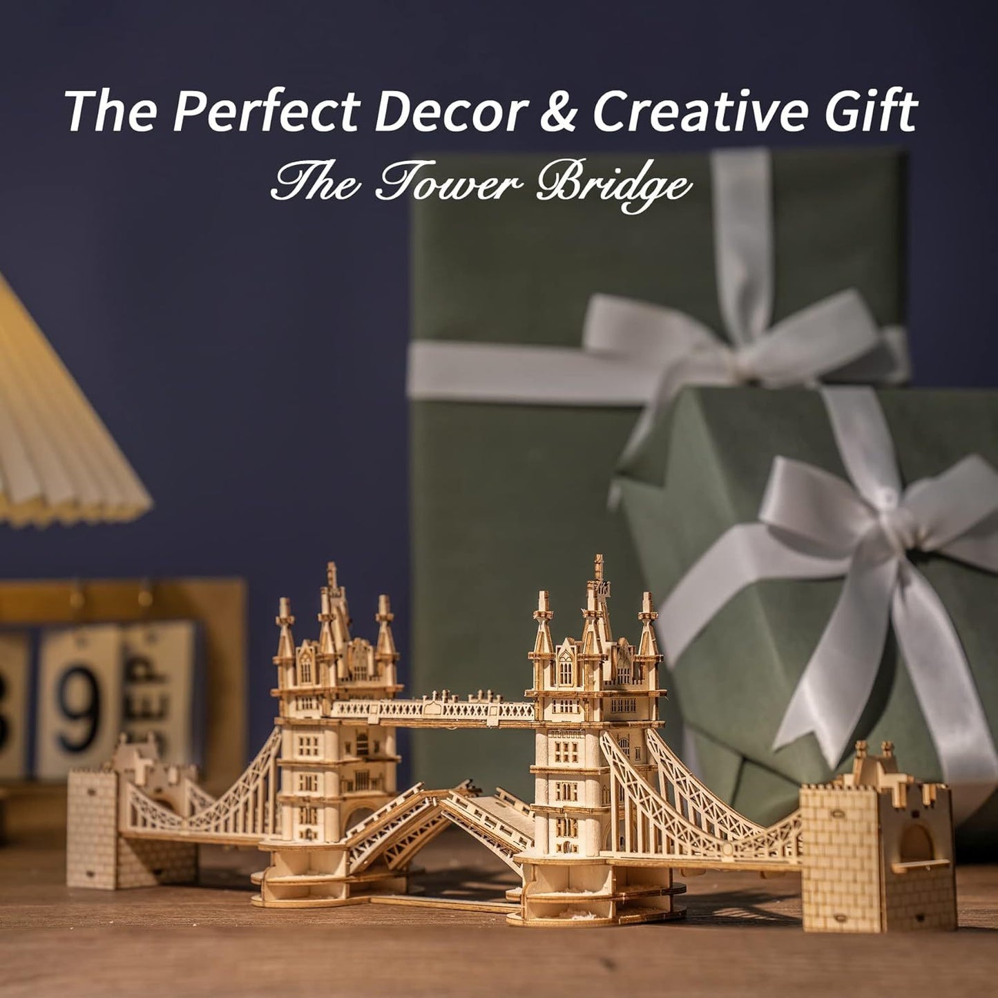 Robotime | ROKR | Tower Bridge | Hobby Kits & DIY Collectibles | 3D Assemble Kits