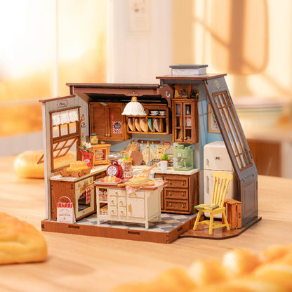 Robotime | Rolife | Miniature House | Baking Kitchen | Miniature & DIY Model Kits