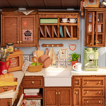 Robotime | Rolife | Miniature House | Baking Kitchen | Miniature & DIY Model Kits