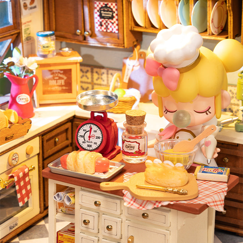 Robotime | Rolife | Miniature House | Baking Kitchen | Miniature & DIY Model Kits