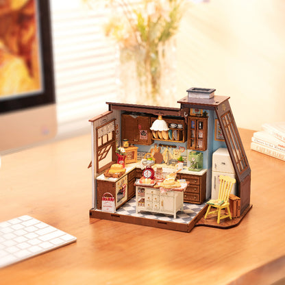 Robotime | Rolife | Miniature House | Baking Kitchen | Miniature & DIY Model Kits