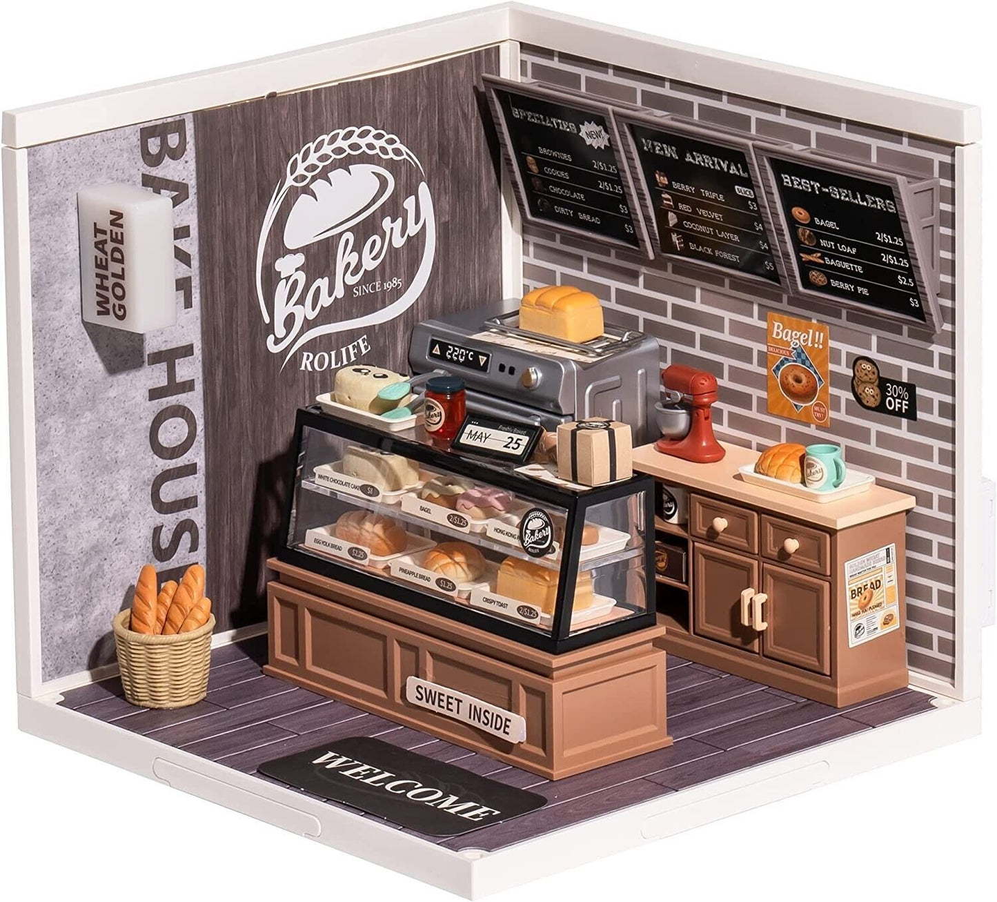 Robotime | Rolife | Super Creator Series | Super World Rooms & Accessories | Miniature & DIY Model Kits