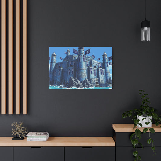 One Piece-Inspired | Marine Fortress Canvas Poster | Horizontal Wall Art