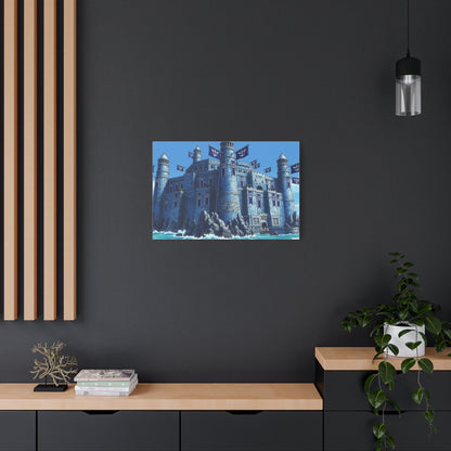 One Piece-Inspired | Marine Fortress Canvas Poster | Horizontal Wall Art