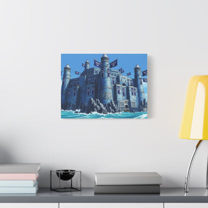One Piece-Inspired | Marine Fortress Canvas Poster | Horizontal Wall Art