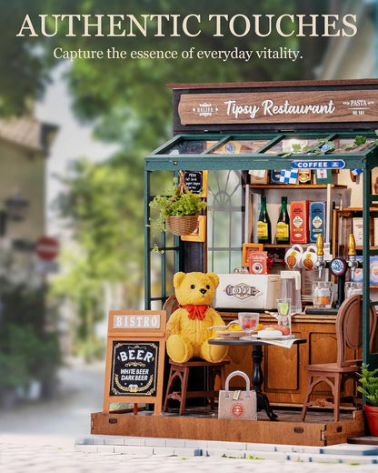 Robotime | Rolife | Tipsy Restaurant | Miniature & DIY Model Kits