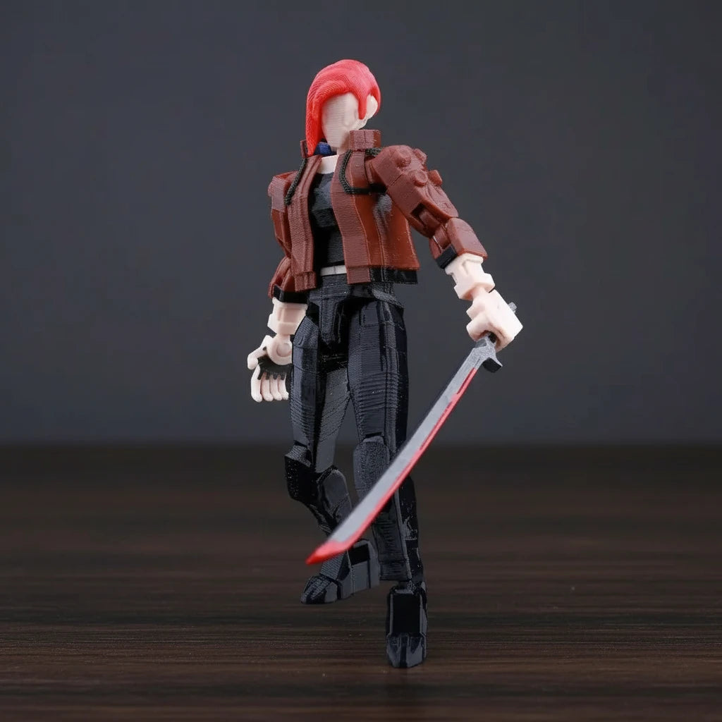 Cyberpunk 2077 | V | 3D Printed Anime Figure