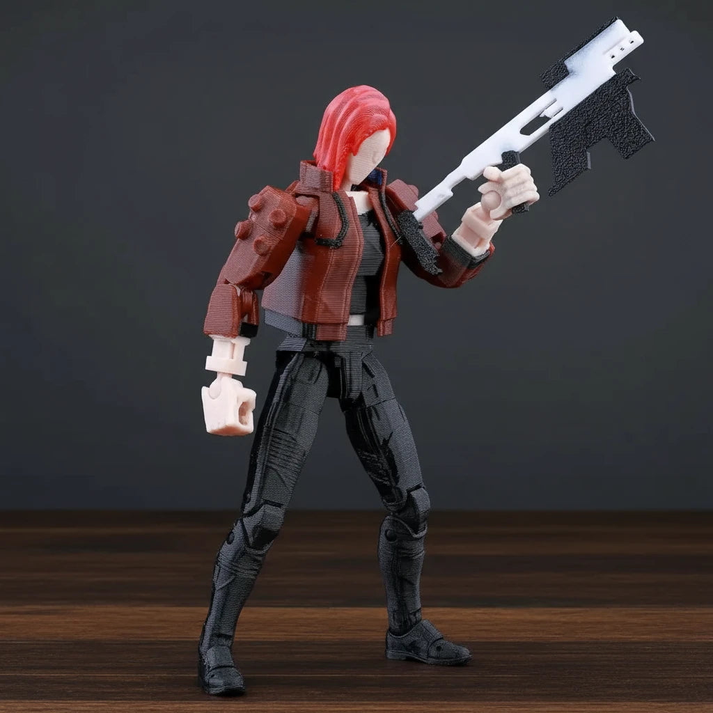 Cyberpunk 2077 | V | 3D Printed Anime Figure