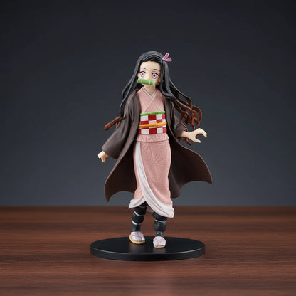 Action figure of a character from an anime or manga on a white background