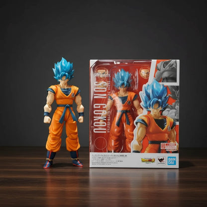 Dragon Ball | Super Saiyan Son Blue Goku | Anime | Articulated Action Figure