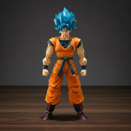 Dragon Ball | Super Saiyan Son Blue Goku | Anime | Articulated Action Figure