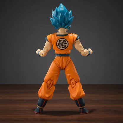 Dragon Ball | Super Saiyan Son Blue Goku | Anime | Articulated Action Figure