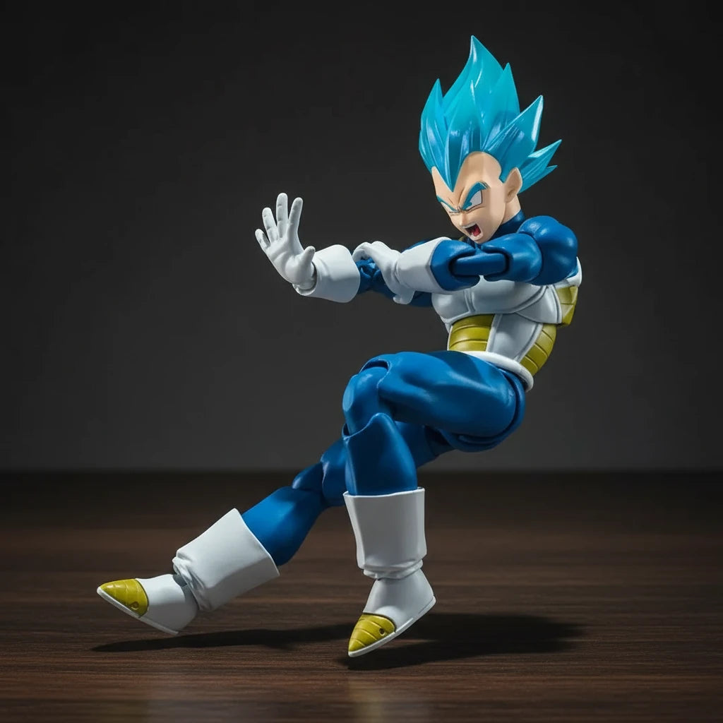 Dragon Ball Z | Super Saiyan Blue Vegeta | Anime | Articulated Action Figure